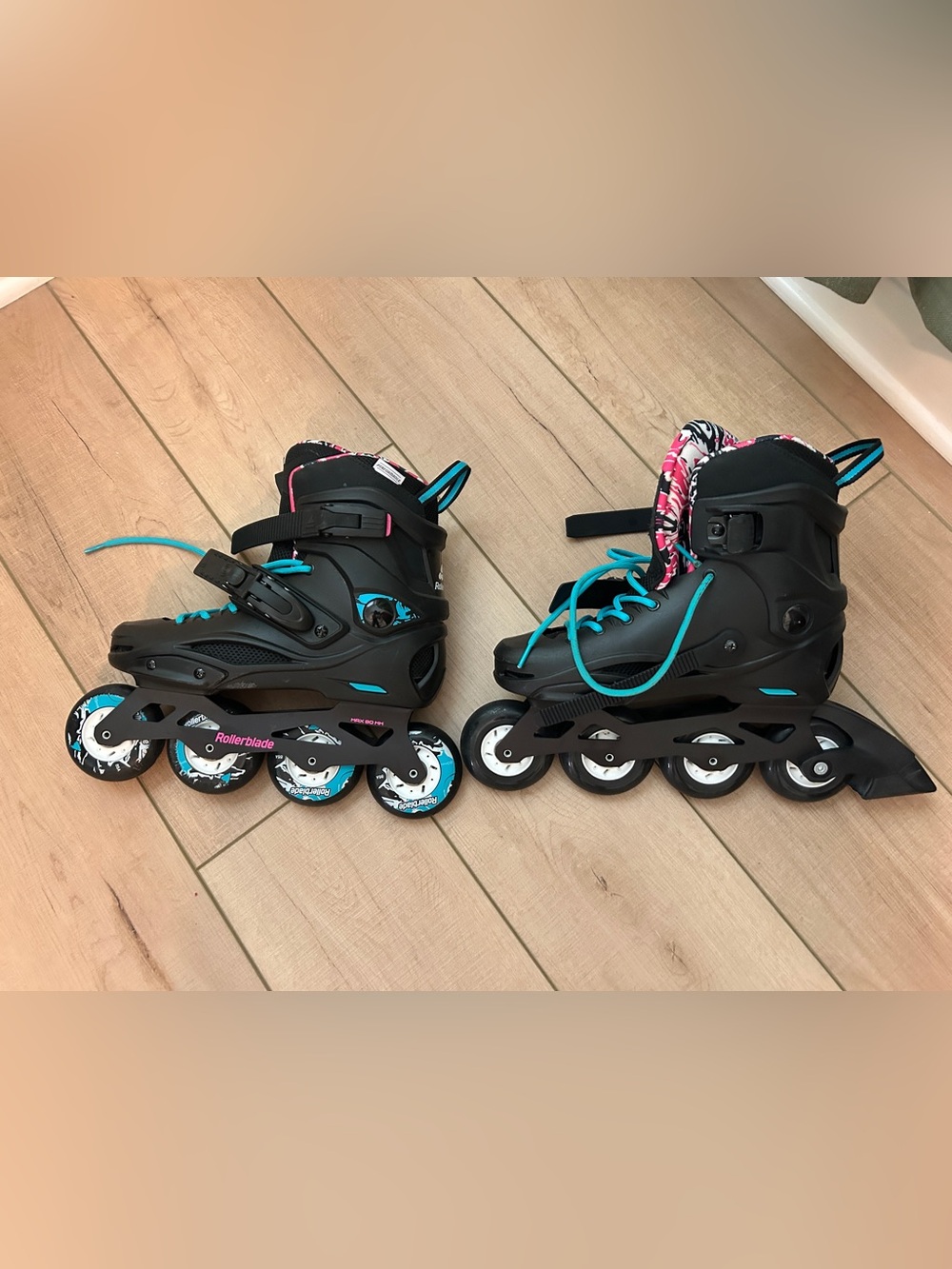 Rollerblade Women's Inline Skates - Black & Teal